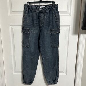 Vanilla Star Dark Blue Ankle Jeans